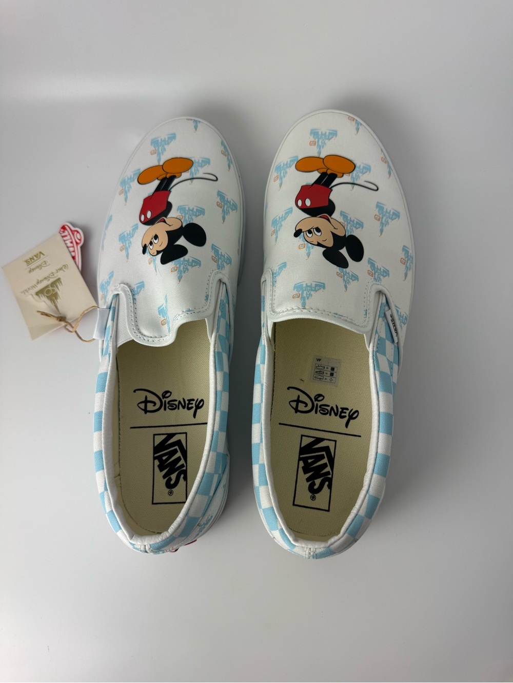 Walt Disney World Vans Mickey Mouse Blue - Mens 12 (New in original box) - Picture 8 of 13